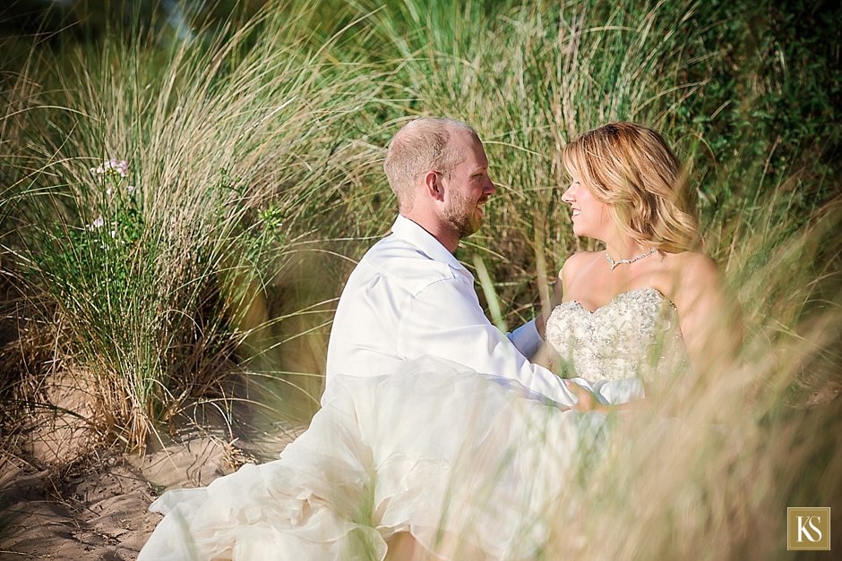 Lake Michigan Wedding Pictures, Kellie Saunders Photography